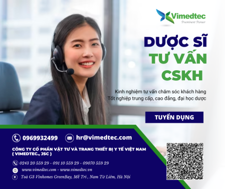 DƯỢC SĨ TƯ VẤN CHĂM SÓC KHÁCH HÀNG